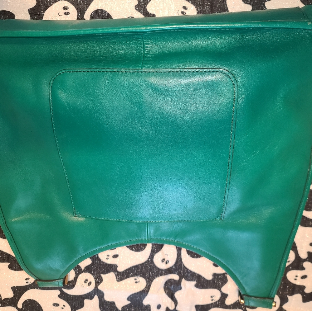 -Green Tory Burch purse vintage and gorgeous - Picture 5 of 10